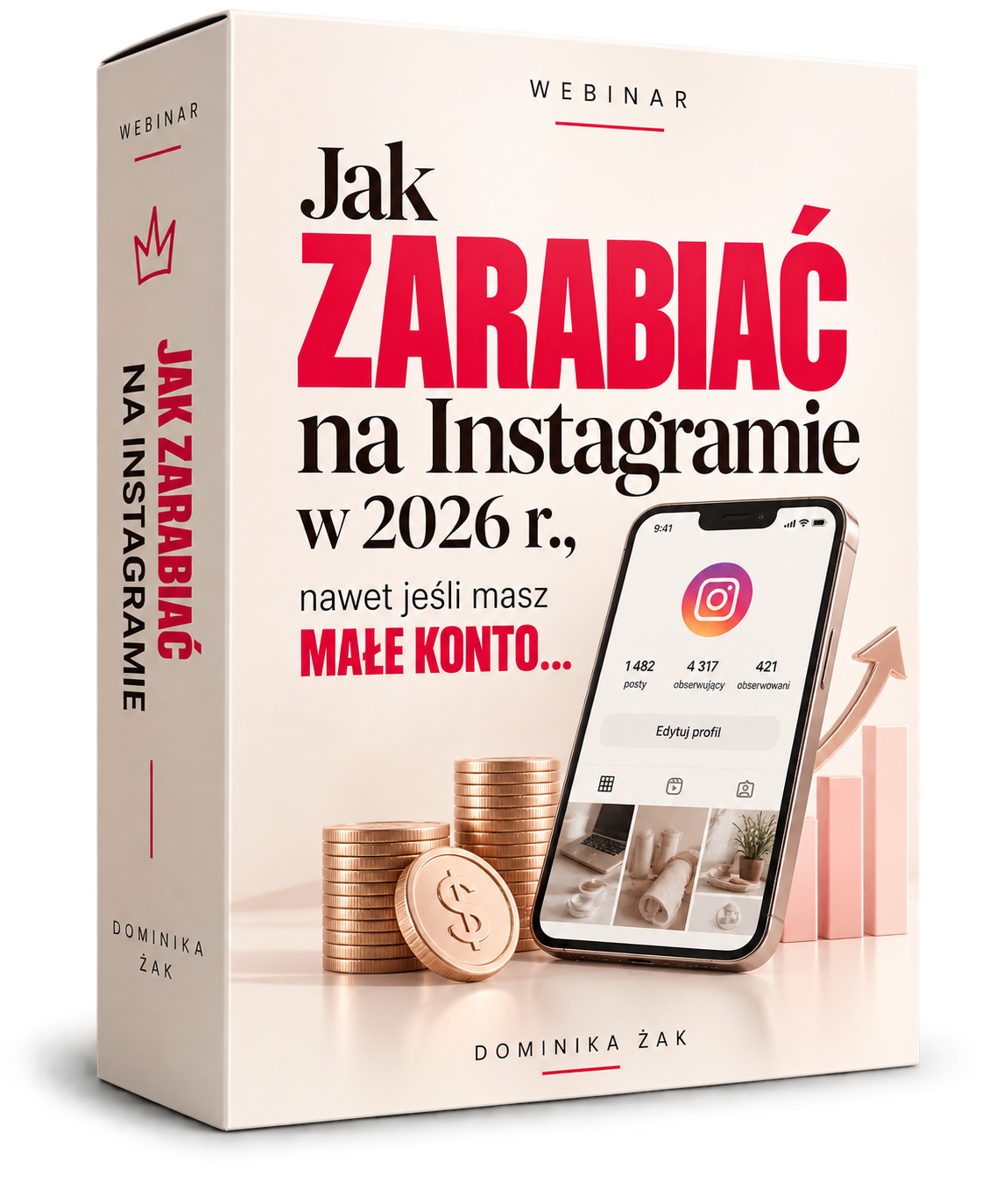 Zdjęcie produktu Jak zarabiać na Instagramie w 2026 r., nawet jeśli masz małe konto